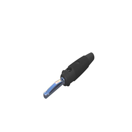 Hirschmann Test & Measurement White Male Banana Connector, 4 mm Connector, Screw Termination, 16A, 60V dc, Nickel