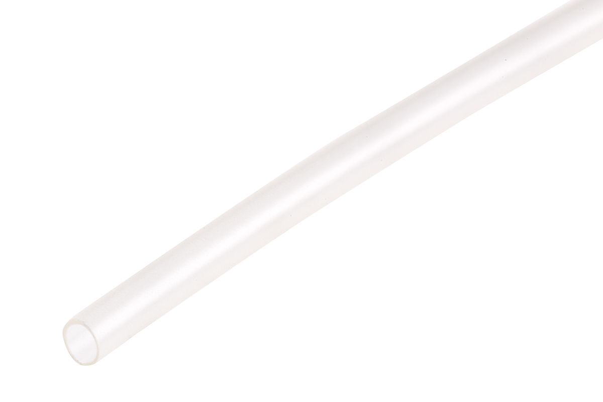 RS PRO Halogen Free Heat Shrink Tubing, Clear 1.6mm Sleeve Dia. x 300mm Length 2:1 Ratio