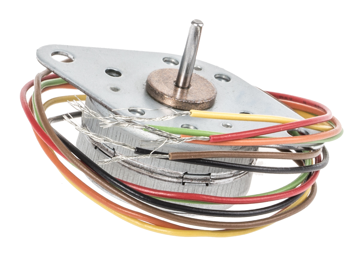 McLennan Servo Supplies Permanent Magnet Stepper Motor, 9.0mNm Torque, 5 V, 7.5°, 2mm Shaft