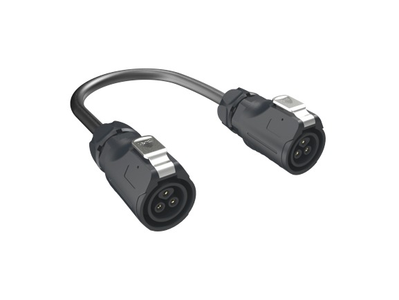 Amphenol Communications Solutions Male 3 way M16 to Male M16 Sensor Actuator Cable, 1 m