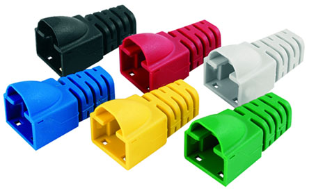 Telegartner, MP8 Boot for use with J00026A0165 MP8 RJ45 plug and Ø 6.3 mm cable