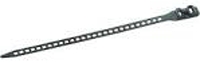 HellermannTyton Cable Tie, Releasable, 340mm x 11 mm, Black TPU, Pk-50