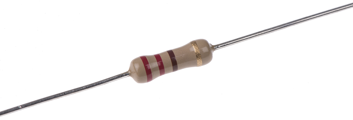 TE Connectivity 220Ω Carbon Film Resistor 0.5W ±5% CFR50J220R