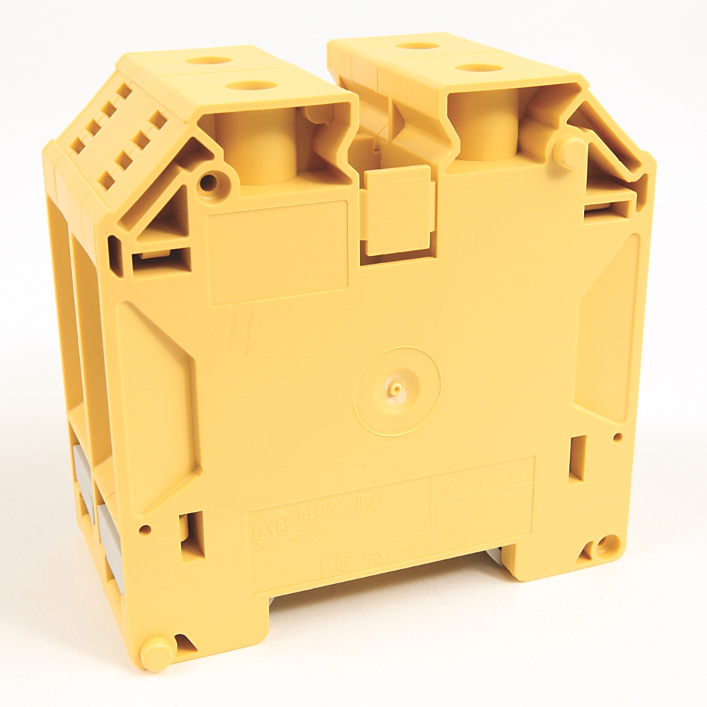 Allen Bradley 1492 Series Screw Terminal, 3-Way, 150A, 10 → 1/0 AWG Wire, Screw Cage Termination