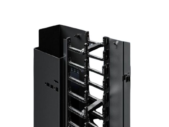 Rittal Sheet Steel Cable Duct for Use with TE 8000 Series, VX IT Series, 112 x 1872 x 235mm