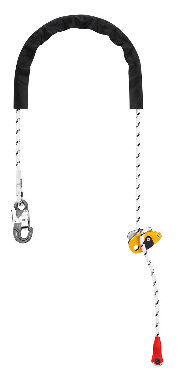 Petzl 3m Work Positioning Adjustable Work Positioning Lanyard Eashook Locking Carabiner Single