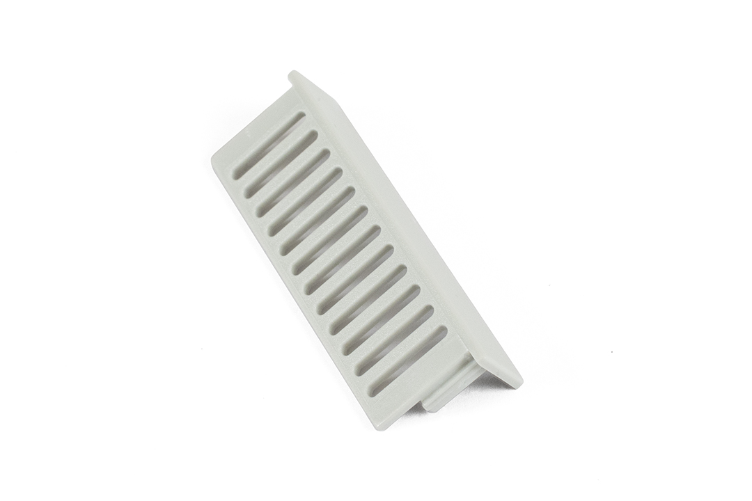 Hammond 1597DIN Series PC Cover, 16mm H, 10.2mm W, 52mm L for Use with 1597DIN6GY, 1597DIN9GY