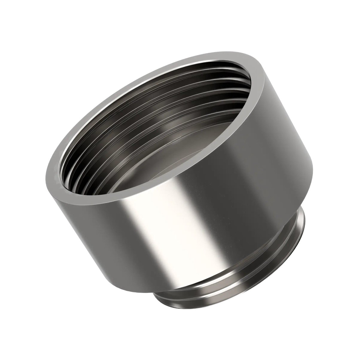Lapp Cable Gland Adapter, M25 Exterior Thread, M32 Interior Thread, Nickel Plated Brass, SKINDICHT ME-M Series