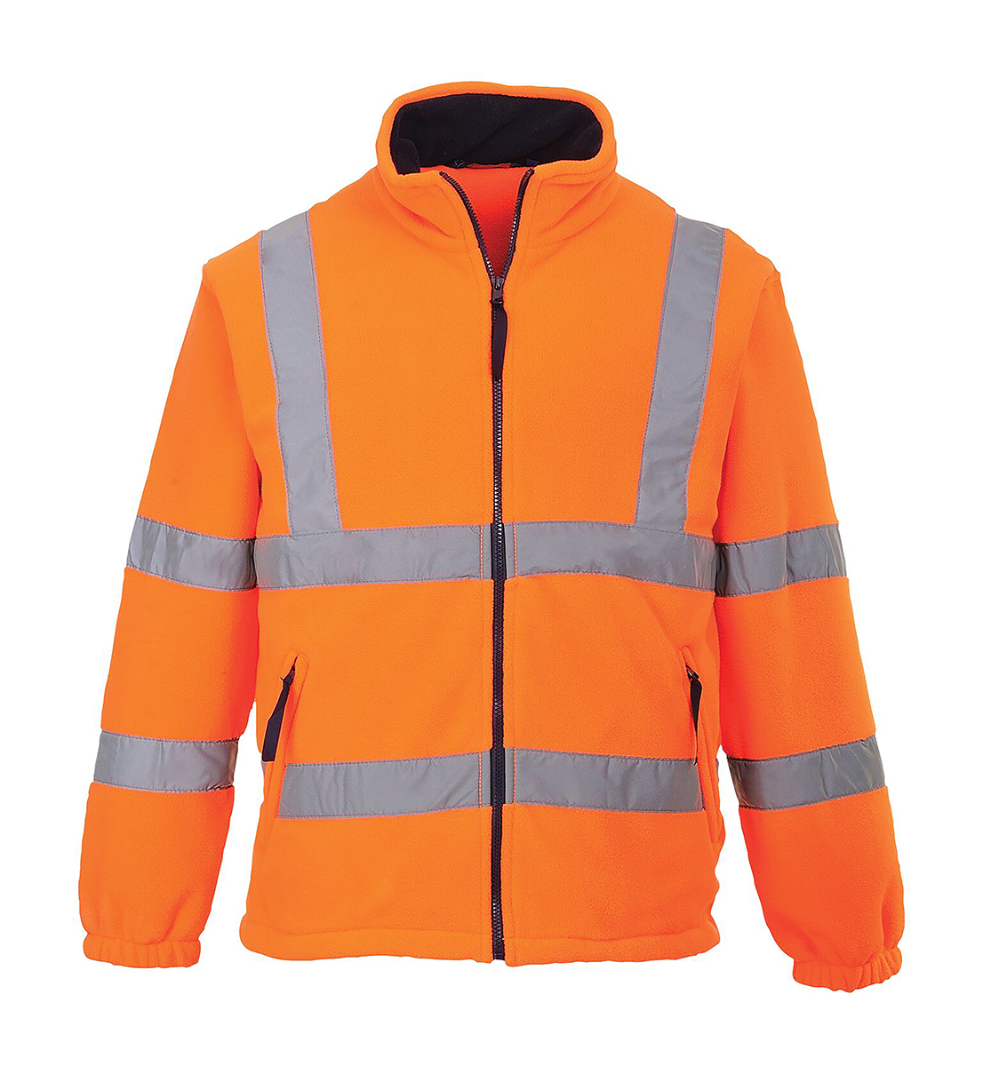 Portwest Orange Men Hi Vis Fleece, S
