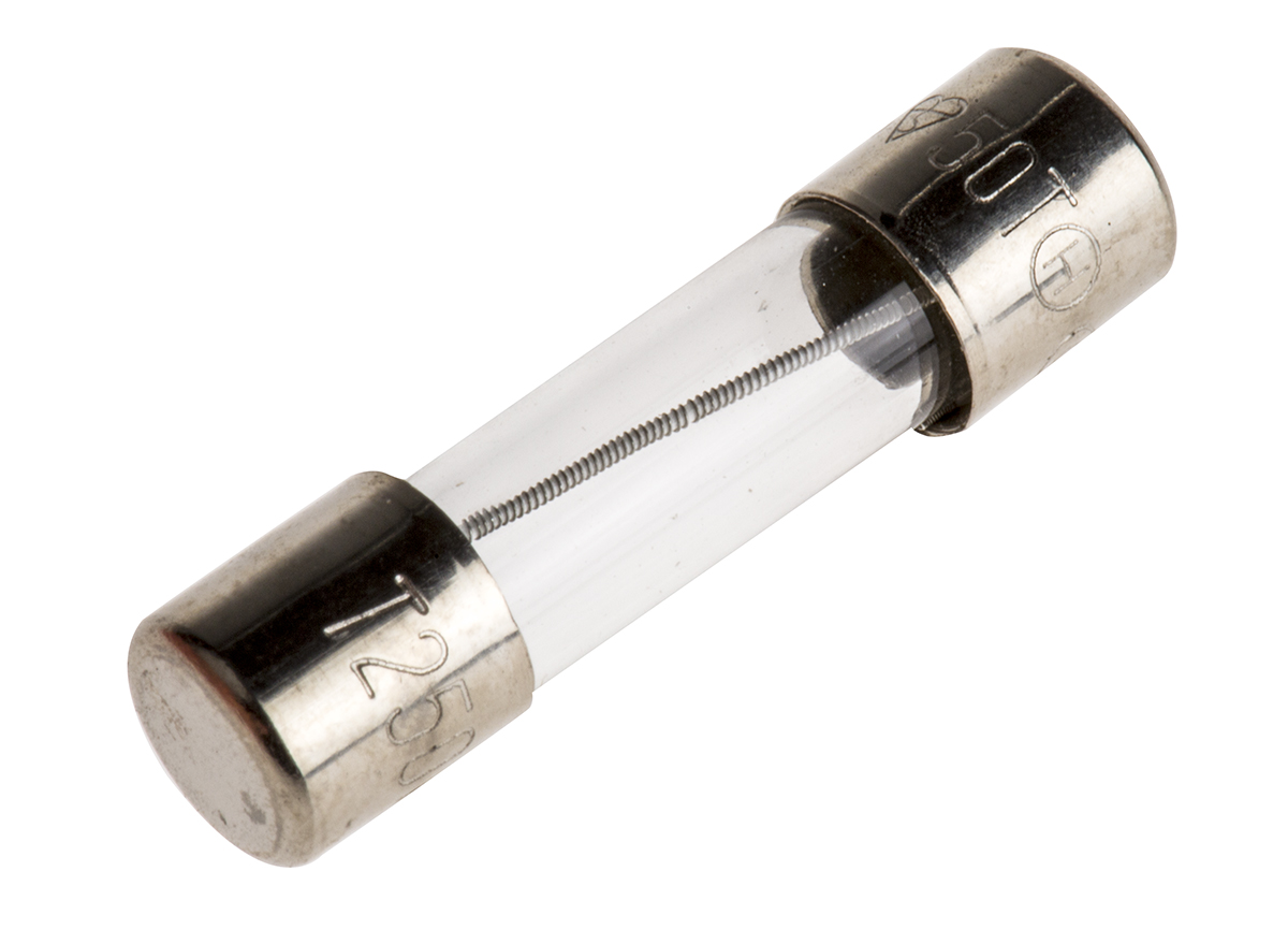 RS PRO 250mA T Glass Cartridge Fuse, 5 x 20mm