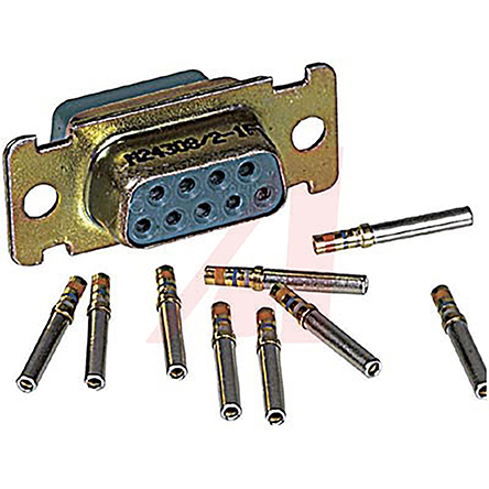 Cinch M24308 9 Way Cable Mount D-sub Connector Socket