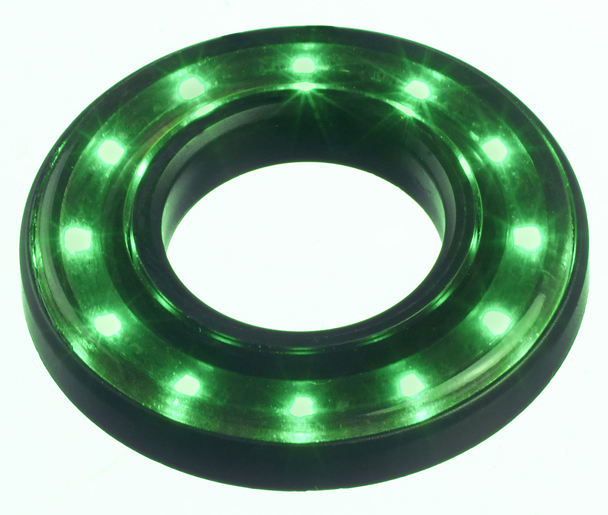 APEM Green Panel Mount Indicator, 12 → 24V dc, 16.1mm Mounting Hole Size, Lead Wires Termination, IP67