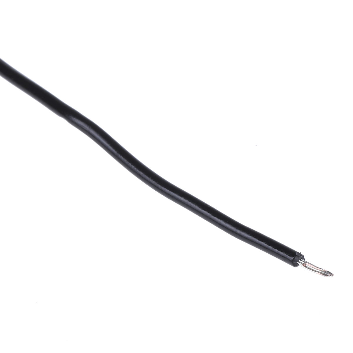 Alpha Wire Hook-up Wire PVC Series Black 0.35 mm² Harsh Environment Wire, 22 AWG, 7/0.25 mm, 30m, PVC Insulation, 3051