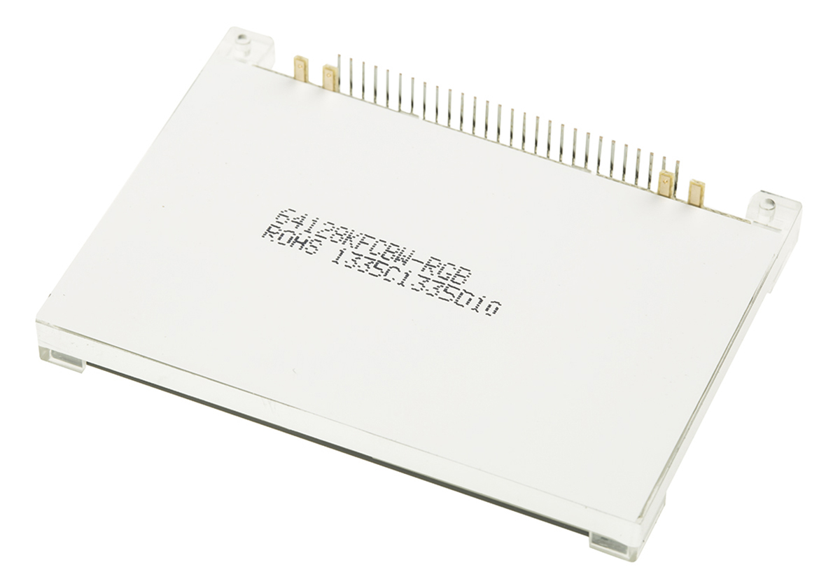 Displaytech 64128K-FC-BW-RGB Graphic LCD Display, Black on Blue, Green, Red, Transflective