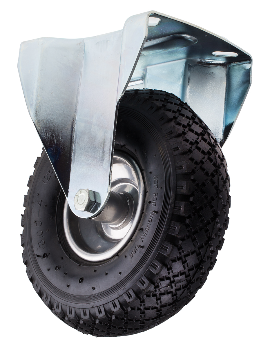 RS PRO Fixed Castor Wheel, 150kg Capacity, 260mm Wheel
