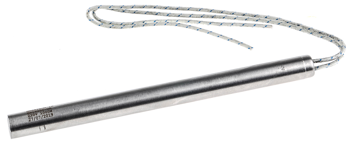 RS PRO Heating Element, 200mm, 1 kW, 220 V ac