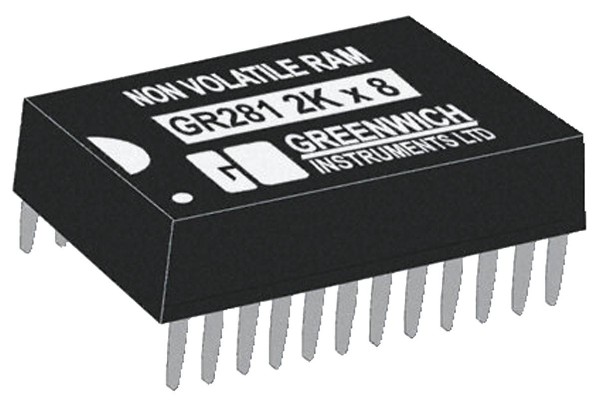 STMicroelectronics Real Time Clock (RTC), 24-Pin PCDIP, M48T12-150PC1