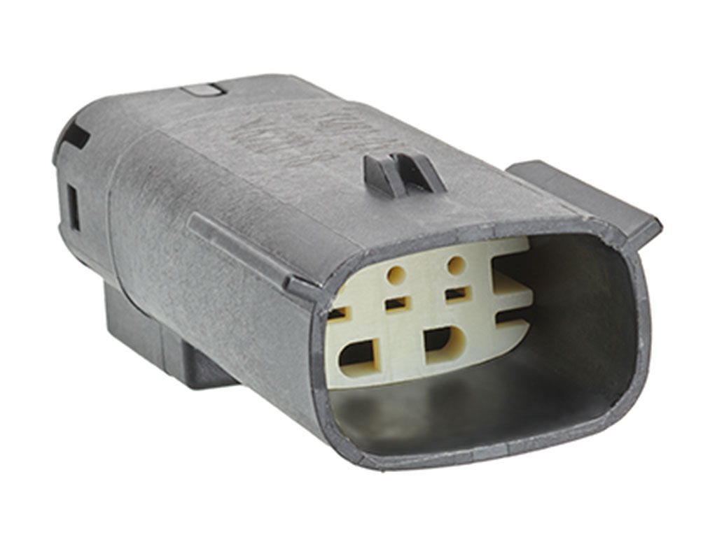 Molex, MX 150 Automotive Connector Plug Black, Natural Cable Mount 3 Way, Crimp Termination 33481-0301