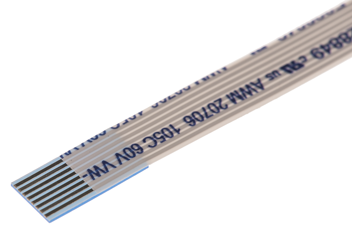 Wurth Elektronik 6877 Series FFC Ribbon Cable, 8-Way, 0.5mm Pitch, 50mm Length