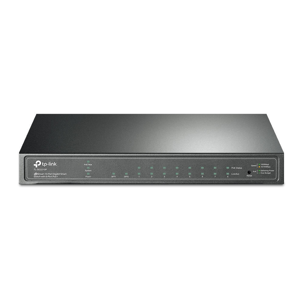 TP-Link Managed 8 Port Smart Switch With PoE