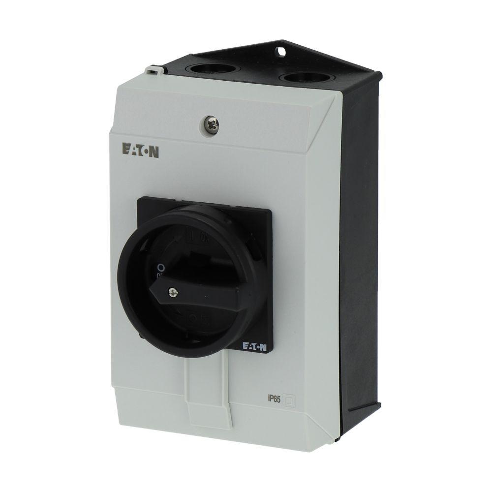 Eaton, 3P + N 90° On-Off Cam Switch, 690V (Volts), 40A, Door Coupling Rotary Drive Actuator