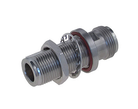 Huber+Suhner Straight 50Ω RF Adapter N Socket to N Socket 18GHz