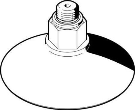 Festo 50mm Suction Cup ESS-50-GT-G1/4
