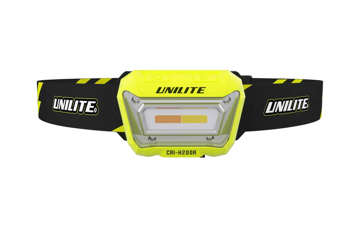 Unilite LED CRI-H200R Head Torch 200 lm, 27 m Range