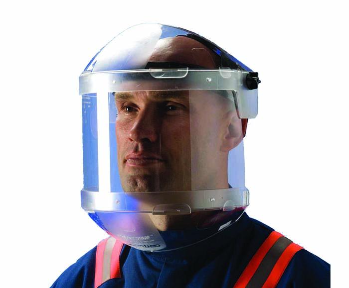 Centurion Safety Clear PC Face Shield, Resistant To Electric Arc, High Speed Particles, Impact