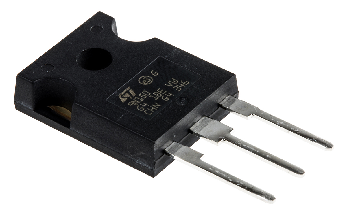 STMicroelectronics MDmesh Type N-Channel MOSFET, 8 A, 1500 V Enhancement, 3-Pin TO-247