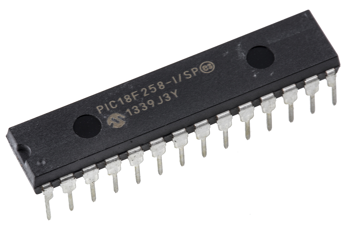 Microchip PIC18F258-I/SP, 8 bit PIC, PIC18F258 Microcontroller, 40 MHz, 32kB FLASH, 28-Pin SPDIP
