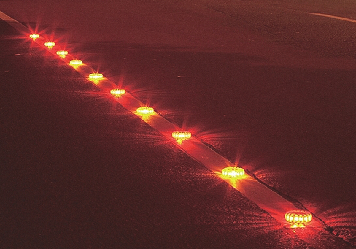 Nightsearcher Pulsar Series Green Multiple Effect Beacon, 3.7 V, Magnetic Mount, LED Bulb