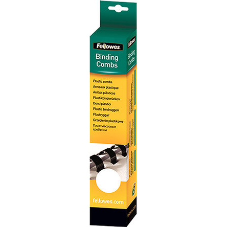Fellowes White A4 Binding Comb, 16mm Diameter