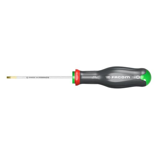 Facom Torx Screwdriver, T8 Tip, 50 mm Blade, 153 mm Overall