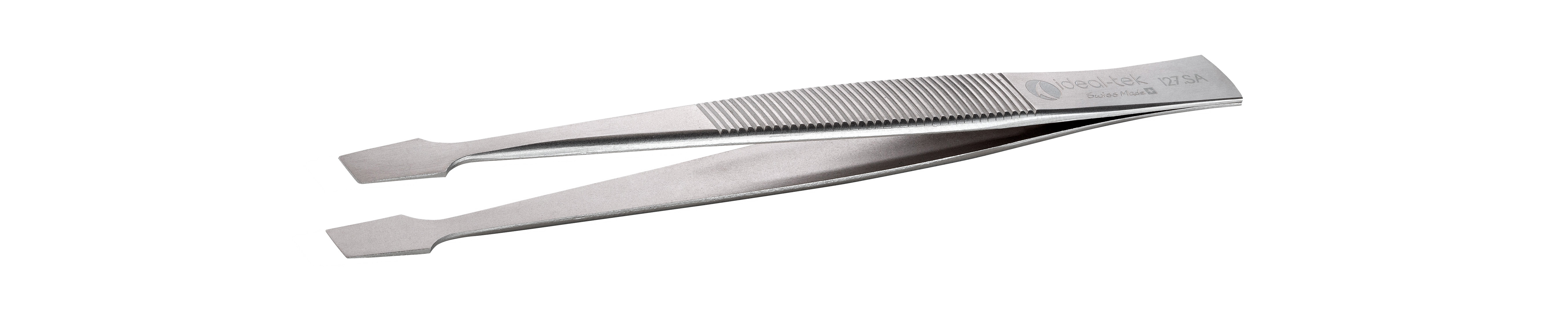ideal-tek 105 mm, Carbon Steel, Flat; Spatula; Square, Tweezers