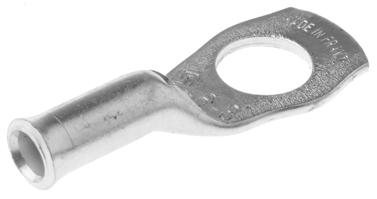TE Connectivity, XCT Ring Terminal, 8mm Stud Size, 6mm² to 6mm² Wire Size