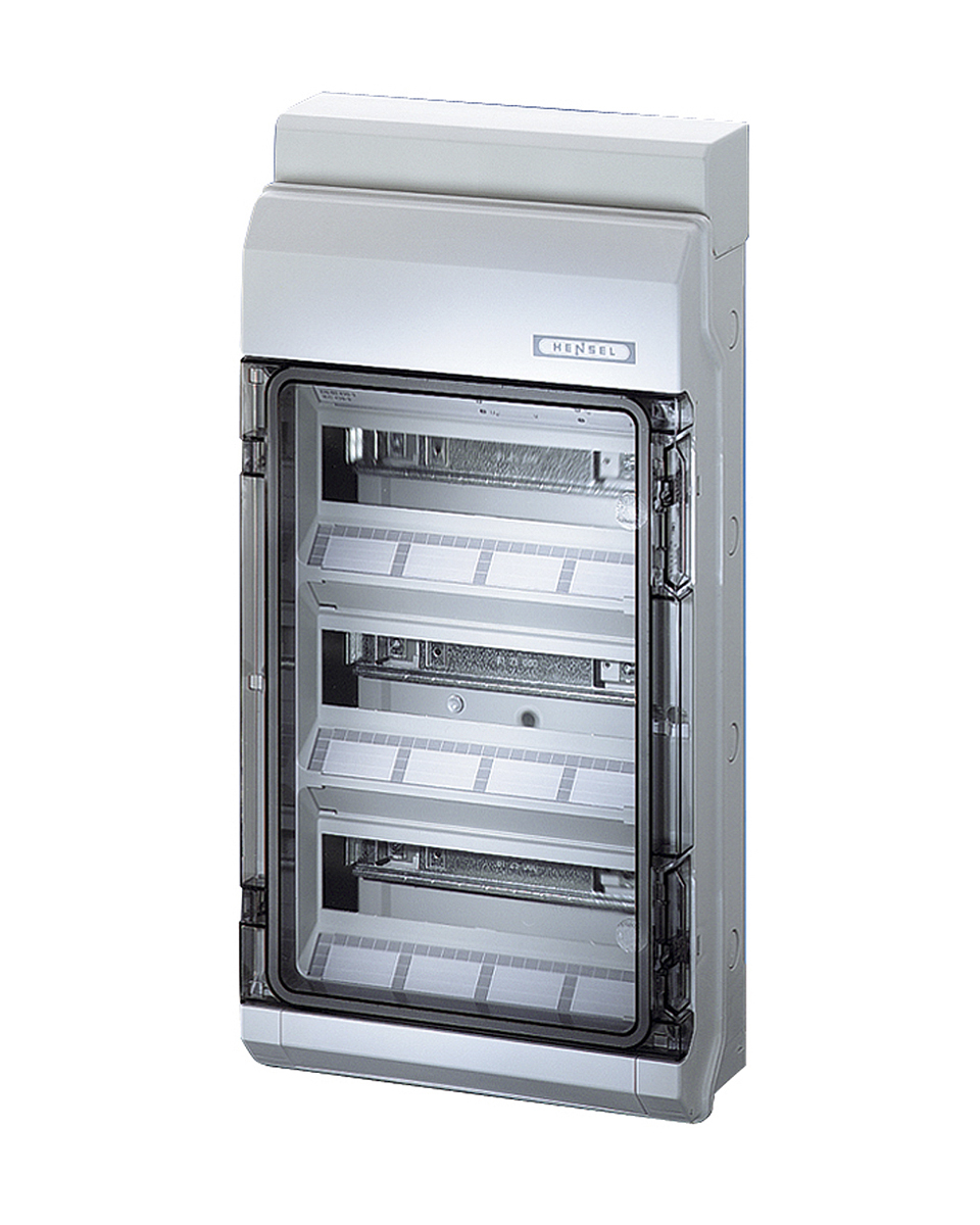 HENSEL 1, 3 Phase Distribution Board, 36 Way, 63 A