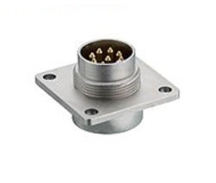 Lumberg 8 Pole Din Plug, 5A, 60 V ac IP68, Male, Panel Mount