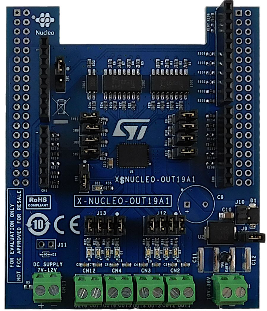 STMicroelectronics Expansion Board Power Management for IPS8160HQ-1 for programmable logic controllers