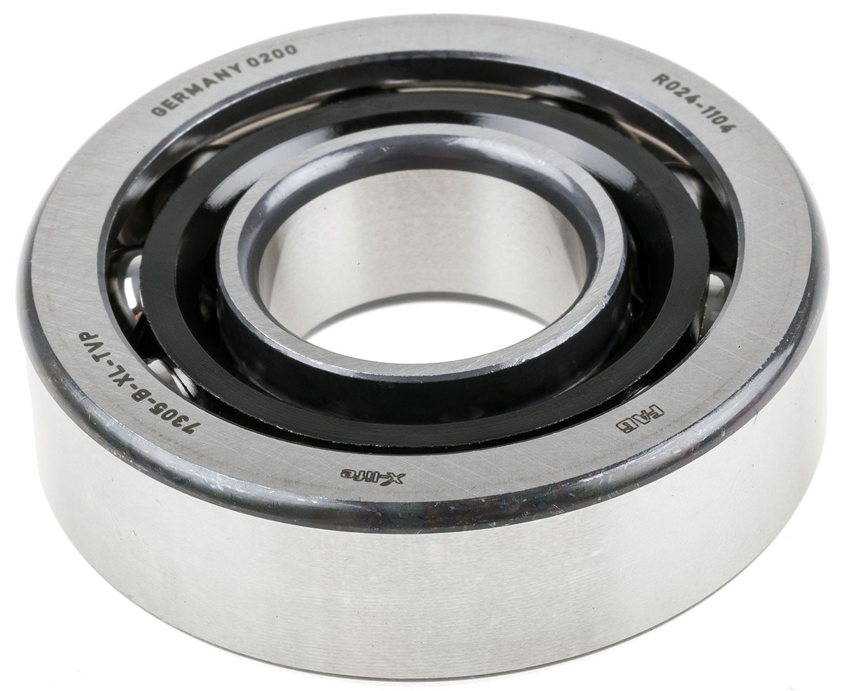 FAG 7305-B-XL-TVP 1 Row Ball Bearing - 25 mm ID, 62 mm OD 17 mm Race Width