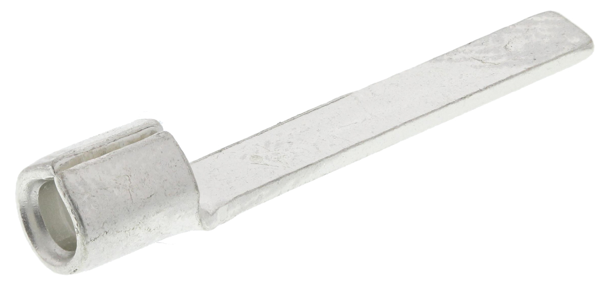 RS PRO Uninsulated Crimp Blade Terminal 18mm Blade Length, 1.5mm² to 2.5mm², 16AWG to 14AWG