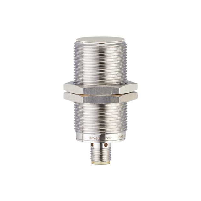 ifm electronic Inductive Threaded Barrel Proximity Sensor, M30, 12 mm Detection, PNP/NPN NO, 10 → 36 V dc