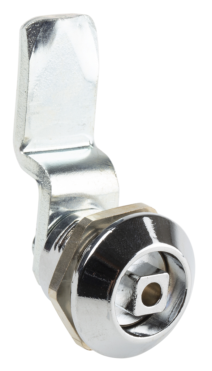 Euro-Locks a Lowe & Fletcher group Company Spanner Lock, 25.6mm Panel-to-Tongue, 23 x 20.2mm Cutout, Square Head Unlock