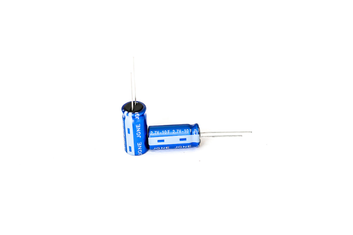 RS PRO 10F Supercapacitor -20 → +80% Tolerance 2.5V dc, Through Hole