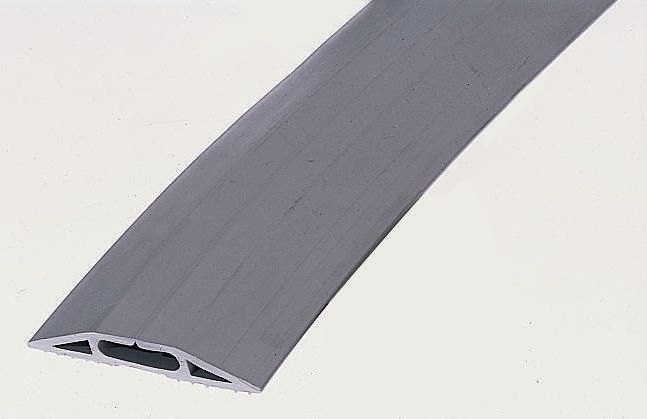 RS PRO 9m Grey Cable Cover in Rubber, 20mm Inside dia.