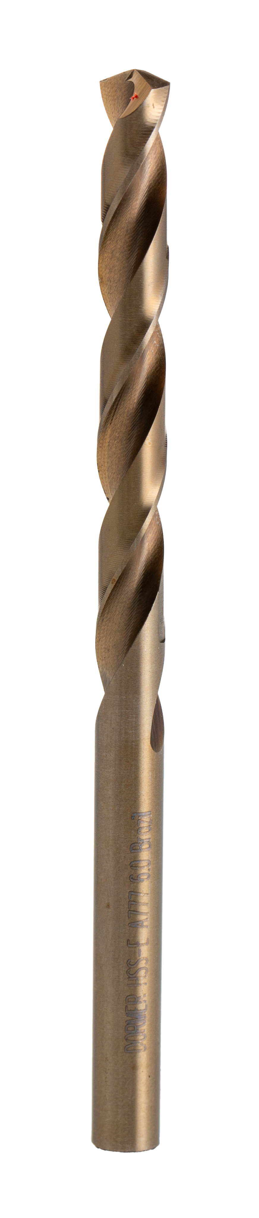 Dormer A777 Series HSS-E Twist Drill Bit for Steel, 6mm Diameter, 93 mm Overall