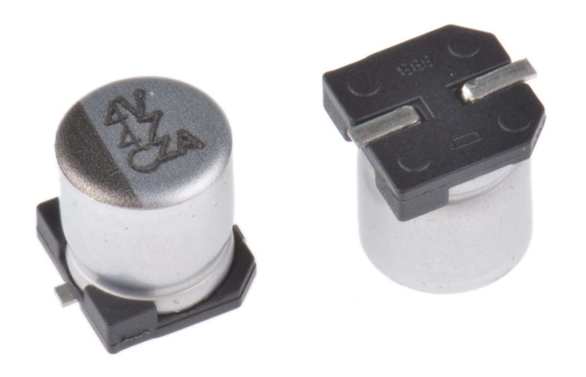 CHEMI-CON 47μF Aluminium Electrolytic Capacitor 16V dc, Surface Mount - EMZA160ADA470ME61G