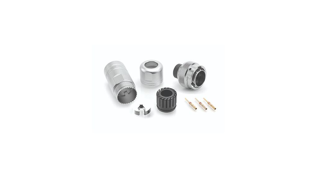 Amphenol Industrial Connector, 12 Contacts, Cable, Plug, Male, IP67, Ecomate RM Series