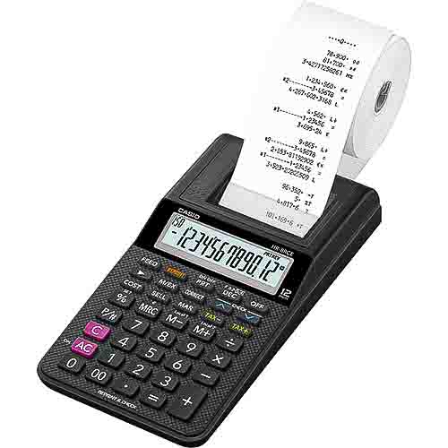 Casio HR-8RCE Battery Powered Printing Calculator