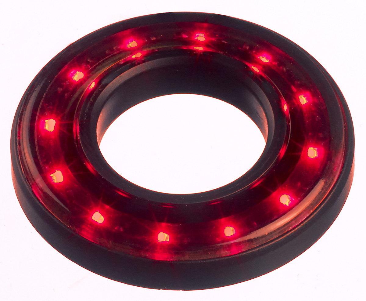 APEM Red Panel Mount Indicator, 12 → 24V dc, 16.1mm Mounting Hole Size, Lead Wires Termination, IP67
